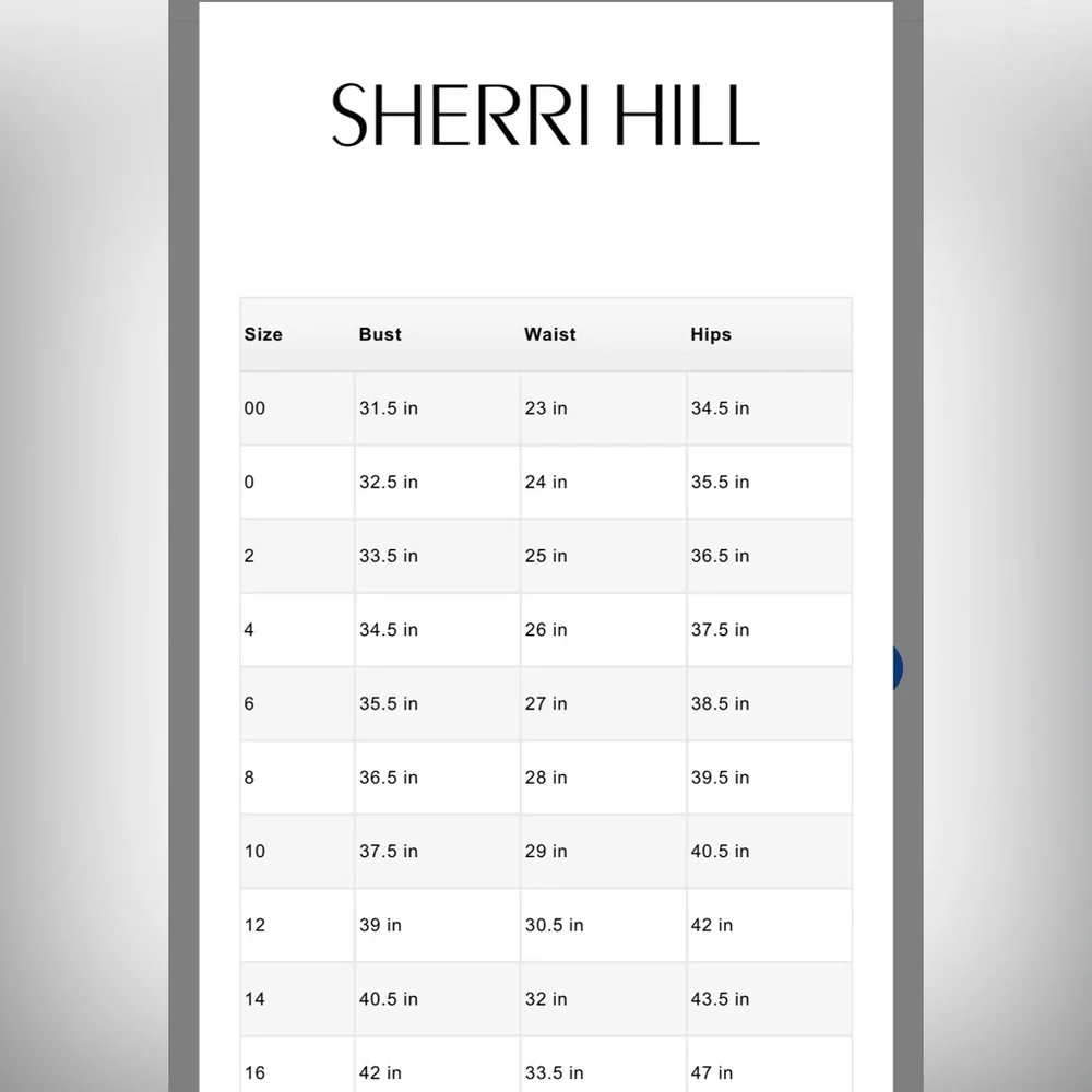 Sherri Hill Periwinkle corset top, sweetheart neckline, fitted gown, Size 14 - Picture 5 of 10